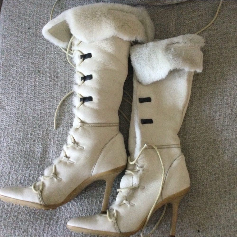 Gucci Snow babe heeled boot